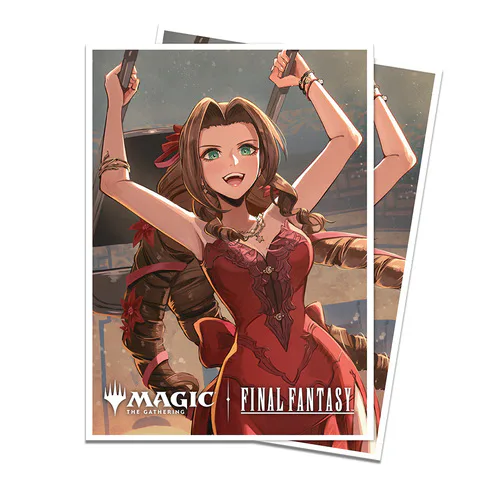 FINAL FANTASY: "Aerith Gainsborough" APEX Deck Protector Sleeves