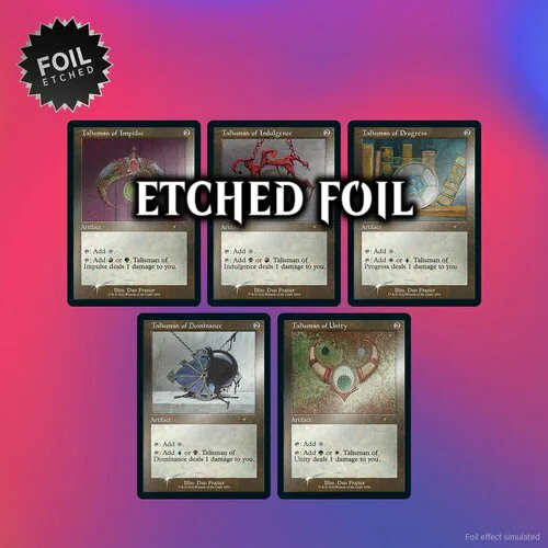 Secret Lair Drop Series: Dan Frazier Is Back Again | The Allied Talismans Set