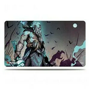 Kaldheim: "Alrund, God of the Cosmos // Hakka, Whispering Raven" Playmat