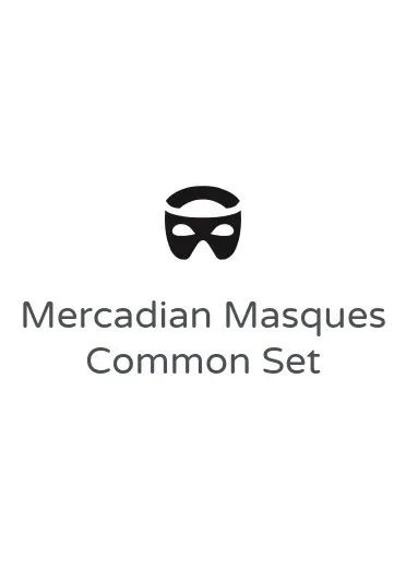 Mercadian Masques Common Set