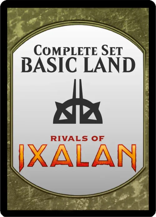 Rivals of Ixalan Basic Land Set