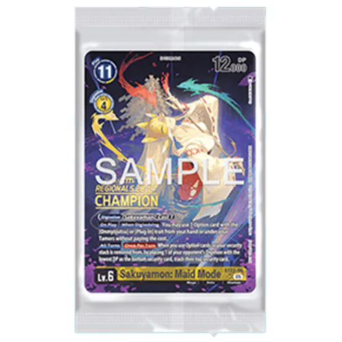 Regionals 26-27 Season 1 Champion Card Set Booster