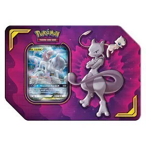 Power Partnership Tins: Mewtwo & Mew GX Tin