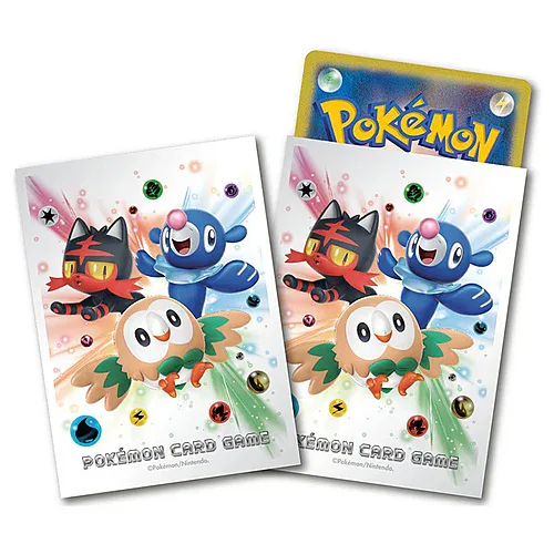 Collection Sun: Rowlet, Litten & Popplio Sleeves