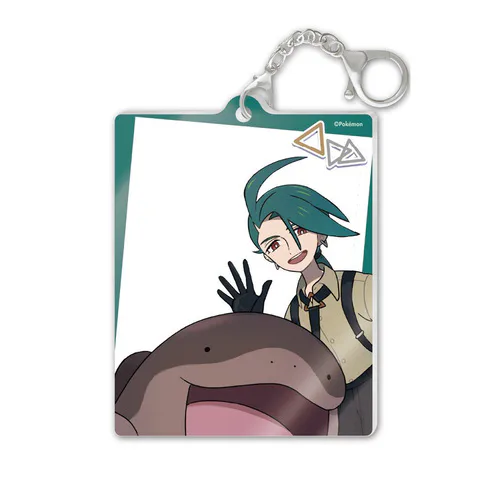 "Rika" Trainer Photo Card Keychain