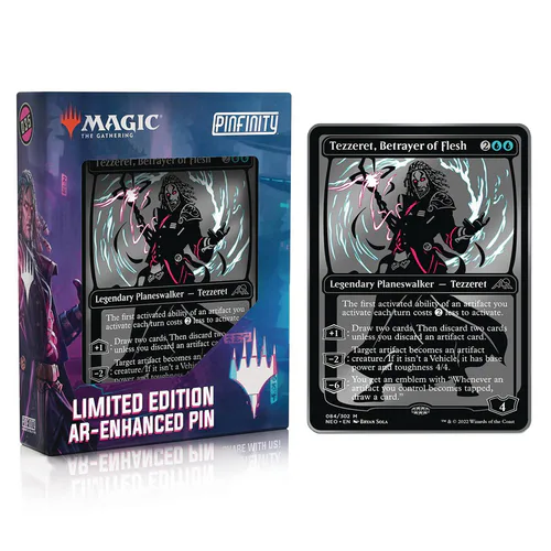 Kamigawa: Neon Dynasty | "Tezzeret, Betrayer of Flesh" AR Pin