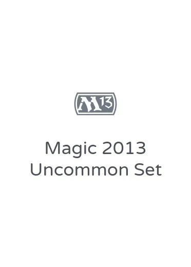Magic 2013 Uncommon Set