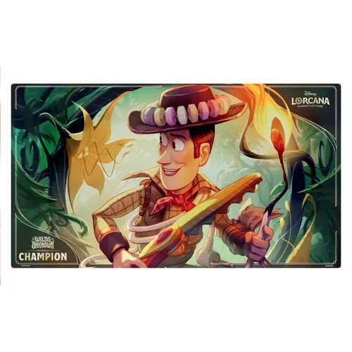 "Woody - Jungle Guide" Champion Playmat
