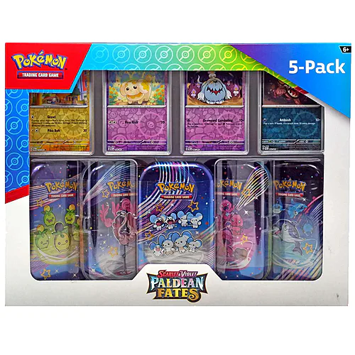 Paldean Fates Mini Tin 5-Pack