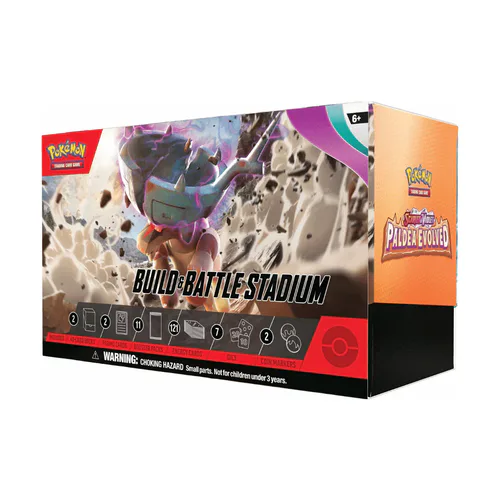 Paldea Evolved: Empty Build & Battle Stadium Box
