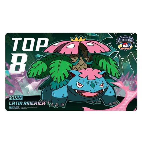 LAIC 2026 | "Mega Venusaur" Top 8 Playmat