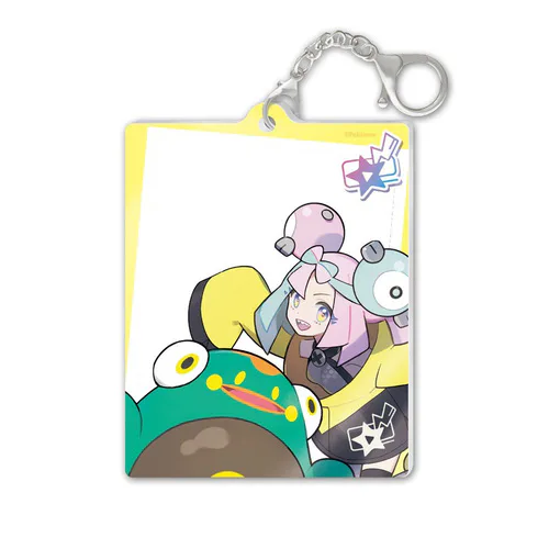 "Iono" Trainer Photo Card Keychain