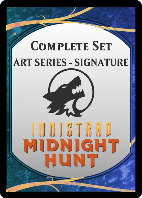 Innistrad Midnight Hunt: Art Series Complete Set