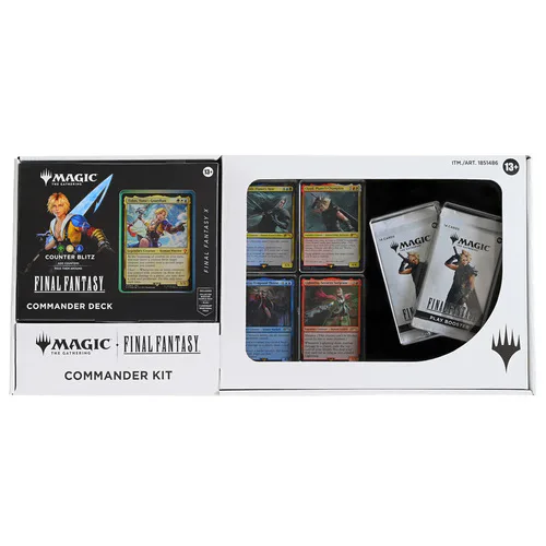 Final Fantasy: "Counter Blitz" Deluxe Commander Kit