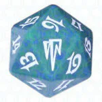 Green Coldsnap D20 Die