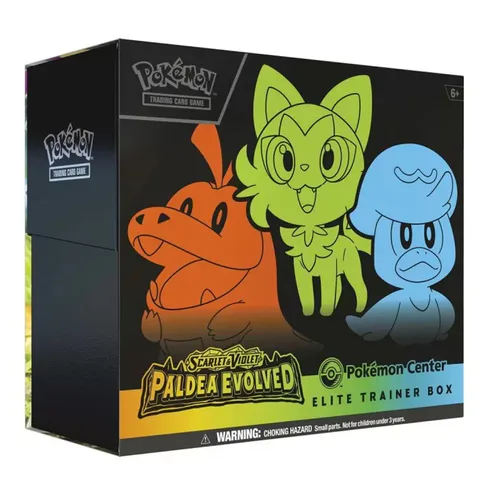 Paldea Evolved Pokémon Center Elite Trainer Box