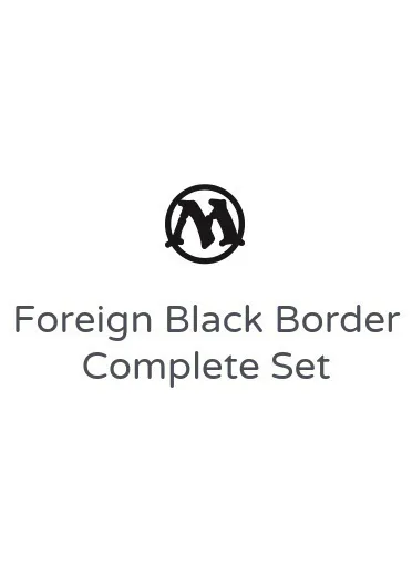 Foreign Black Border Complete Set