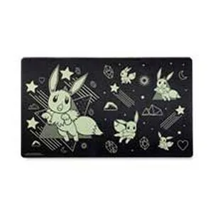 Eevee cant wait Black Playmat