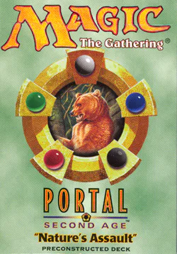 Portal Second Age: Nature's Assault Theme Deck