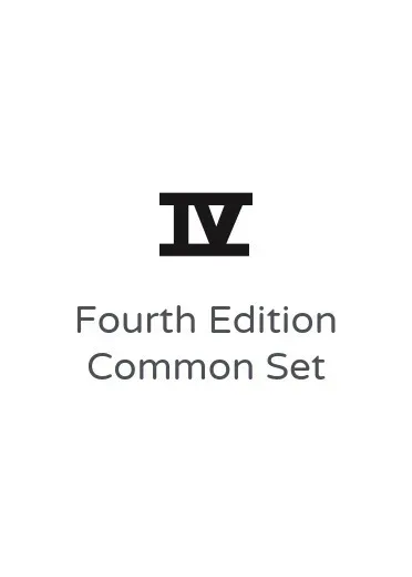 Fourth Edition Common Set