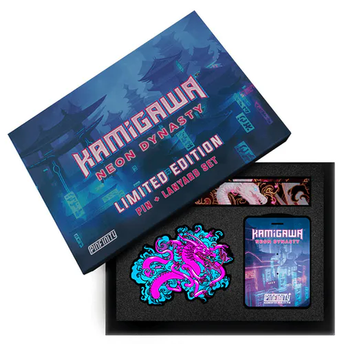 Kamigawa: Neon Dynasty | "O-Kagachi" Pin + Lanyard Set