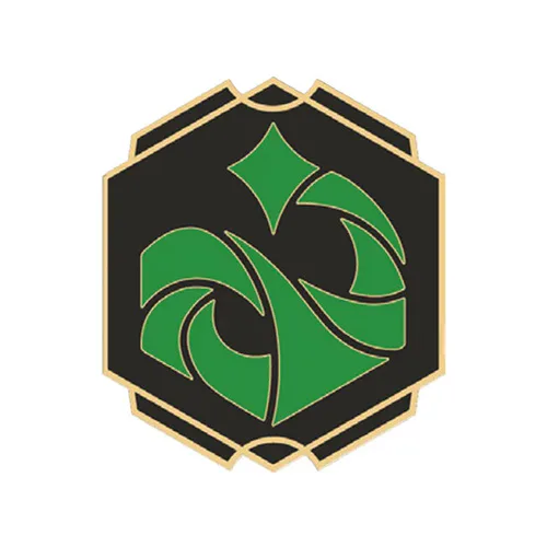 "Emerald Ink" Pin
