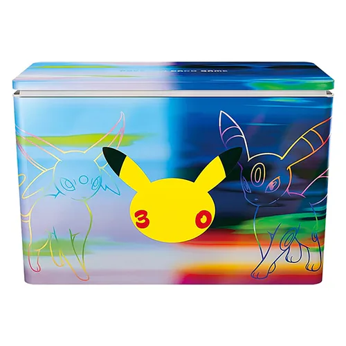 30th Celebration Simplified Chinese | Espeon & Umbreon Metal Storage Box