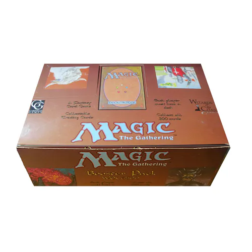 Alpha Empty Booster Box