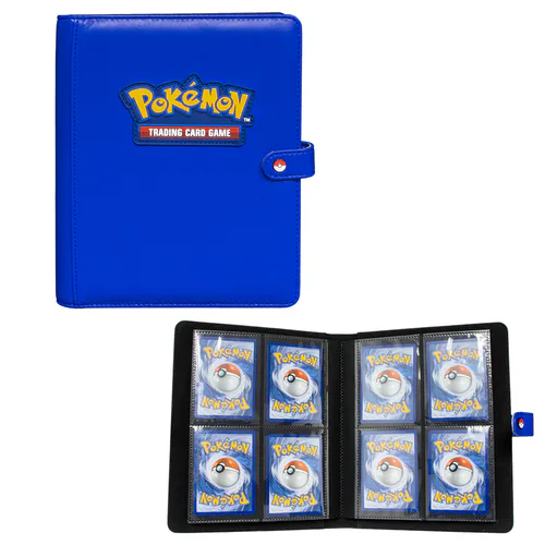 Ultra Pro | Premium Blue Snap 4-Pocket Binder