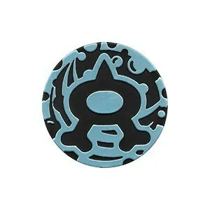 EX Team Magma vs Team Aqua: Team Aqua emblem Coin (Team Aqua Theme Deck)