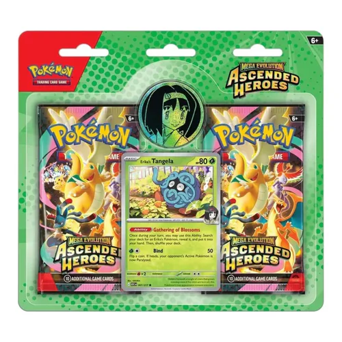 Ascended Heroes: Erika's Tangela 2-Pack Blister