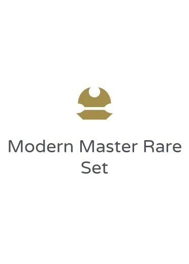 Modern Master Rare Set