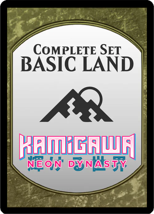 Kamigawa Neon Dynasty: Basic Land Set