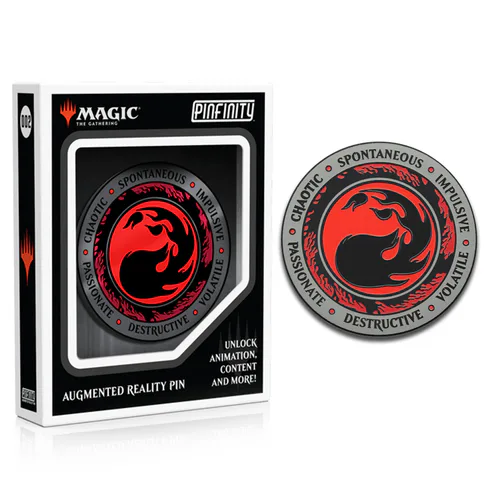 Pinfinity: "Red Mana Crest" AR Pin