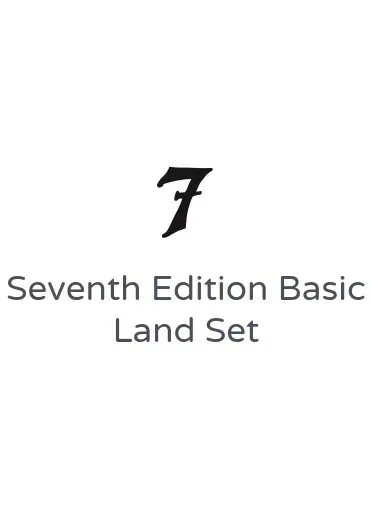 Seventh Edition Basic Land Set