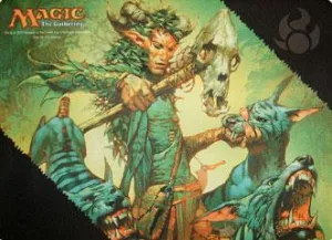 Morningtide: "Wolf-Skull Shaman" Playmat