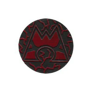Double Crisis: Team Magma emblem Coin (Blisters) (Mirror Foil)