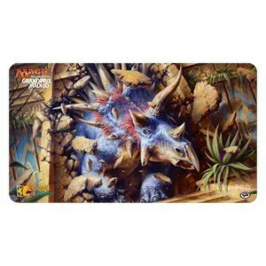 Grand Prix Madrid 2018 "Siegehorn Ceratops" Playmat