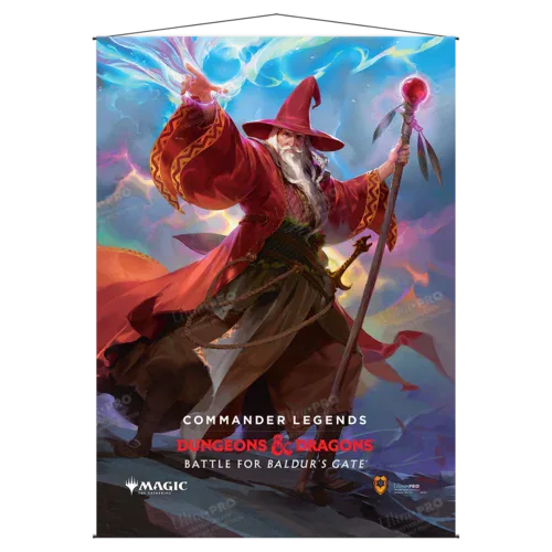 Commander Legends: Battle for Baldur's Gate | "Elminster" Wall Scroll