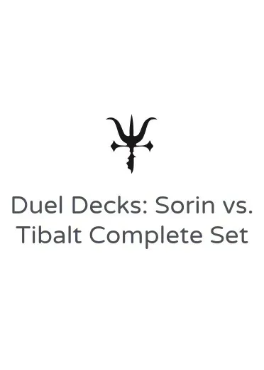 Duel Decks: Sorin vs. Tibalt Complete Set