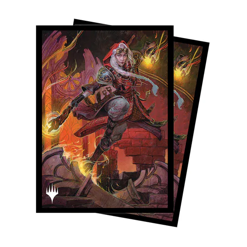 Dominaria United | "Jaya, Fiery Negotiator" Sleeves