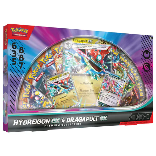 Hydreigon ex & Dragapult ex Premium Collection