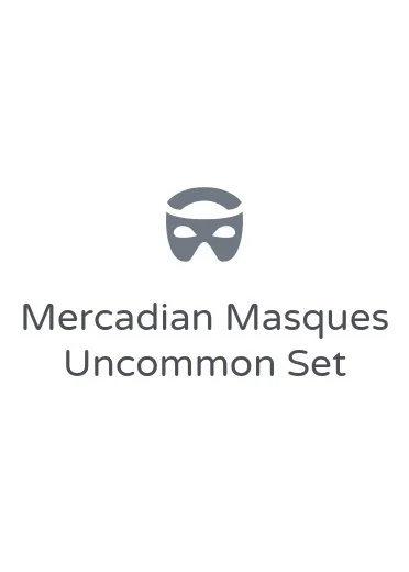Mercadian Masques Uncommon Set