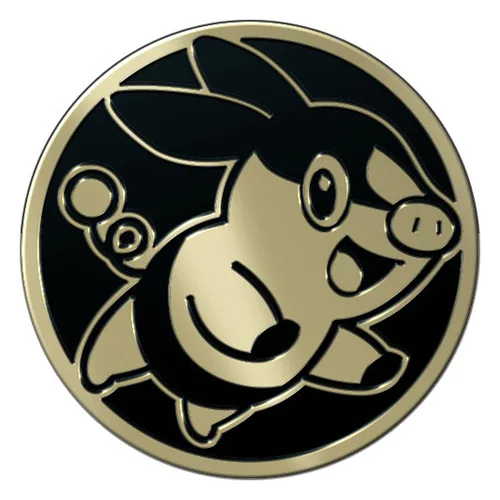 Pitch Black: "Tepig" Coin