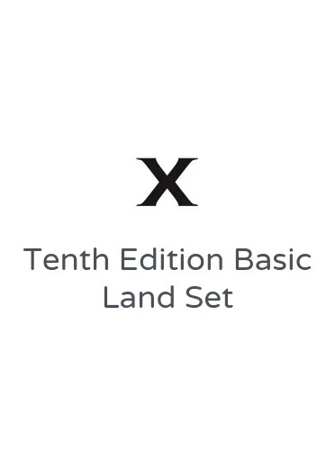 Tenth Edition Basic Land Set