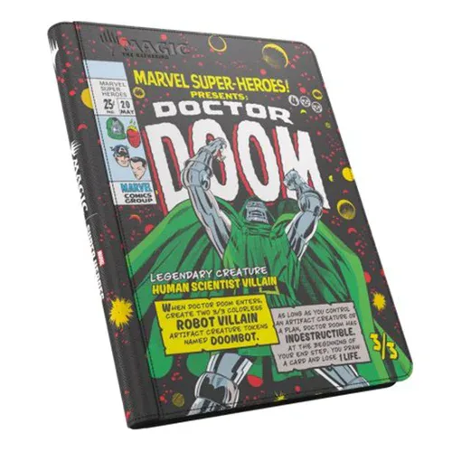 Marvel Super Heroes: "Doctor Doom" | Zip-Up 9-Pocket Binder