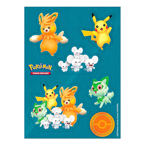 Paldea Adventures Chest Sticker Sheet