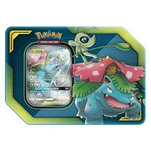 Tag Team Tins: Celebi & Venusaur GX Tin