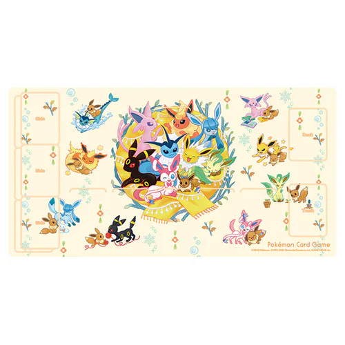 Terastal Festival ex: Eevee Evolutions Playmat