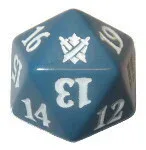 Khans of Tarkir: D20 Die (Blue)